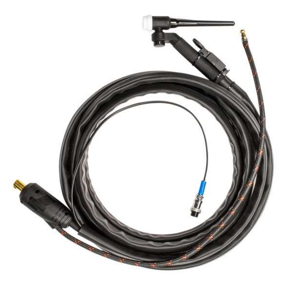 Горелка TIG 17 STORK профессиональная 140A(35%) 50MMQ ,2pin, газ б/р, 4m