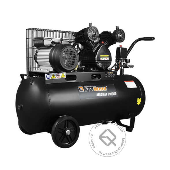 FoxWeld Компрессор ременной AEROMAX 390/100