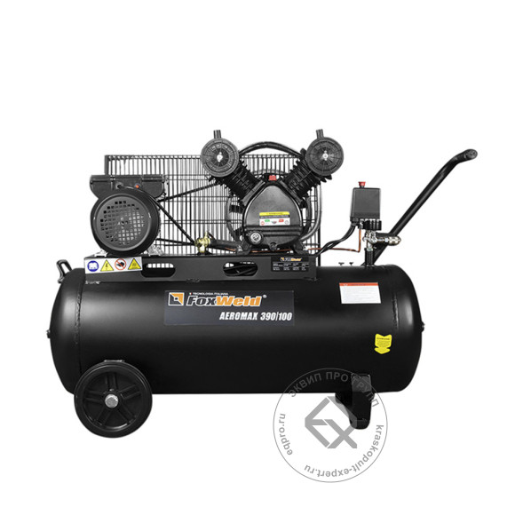 FoxWeld Компрессор ременной AEROMAX 390/100