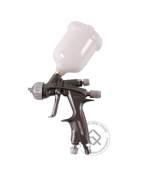 JETA PRO JP400 HVLP Краскопульт, верхний пластиковый бачок 0,6 л, сопло 1,3 мм, давл. 2,0 бар