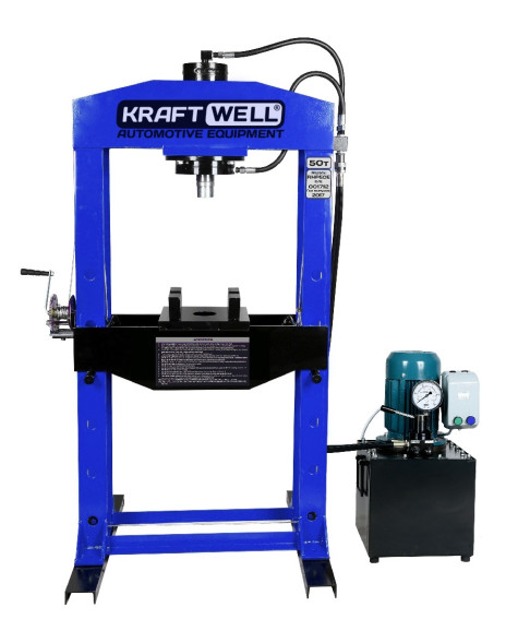 KraftWell KRWPR50E Пресс 50 т c электроприводом
