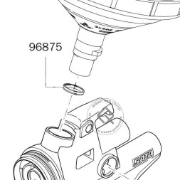 SATA 96875 Уплотнительное кольцо для QCC соединения