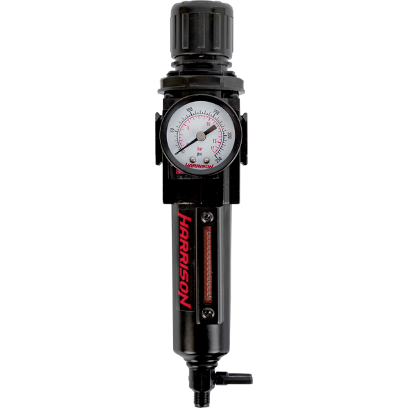 Harrison HRS-FR2265 Блок подготовки с фильтром и регулятором 1/4', 2265 л/мин, 5 мкм
