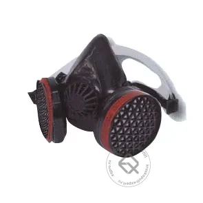 Walcom 50410 Защитная полумаска SAFETY PLUS с двумя фильтрами из активированного угля для окрасочных работ